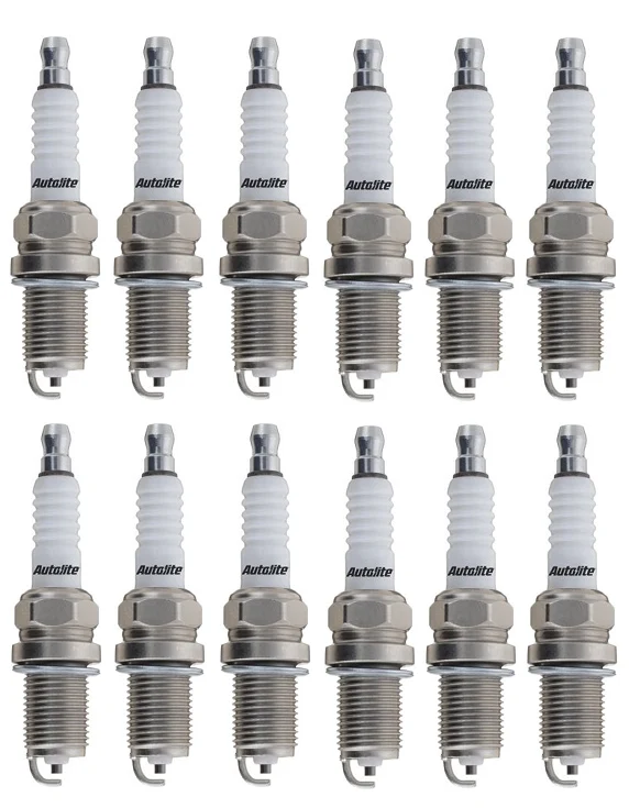 12 X AUTOLITE SPARK PLUG TO SUIT MERCEDES BENZ SL600 R129 M120.981 M120.983 6.0L V12 TILL 05/1998 - Image 4