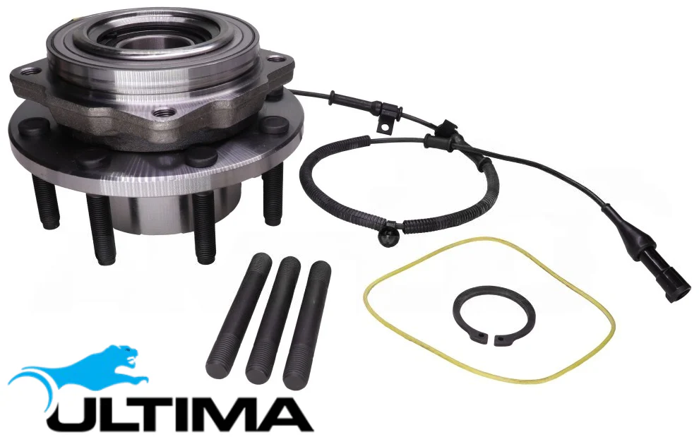 2 X FRONT WHEEL HUB AND BEARING ASSEMBLY FOR FORD F-250 363 391 6.0L 6.4L V8 FOR 4D DUAL REAR WHEELS - Image 3