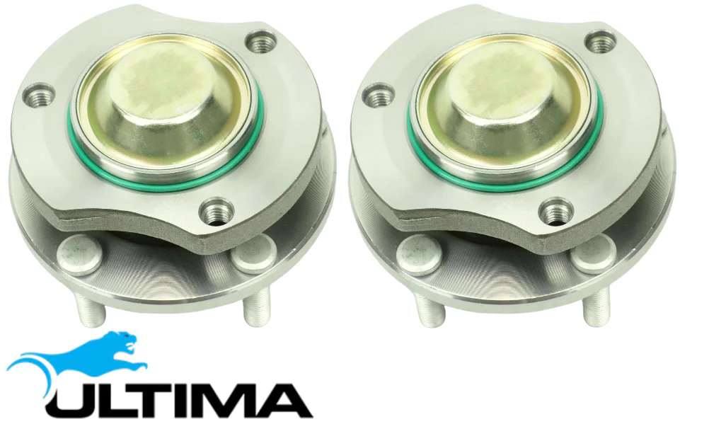 2 X FRONT WHEEL HUB AND BEARING ASSY FOR HOLDEN CALAIS VR VS BUICK L27 L67 3.8L V6 FOR W/O ABS & IRS