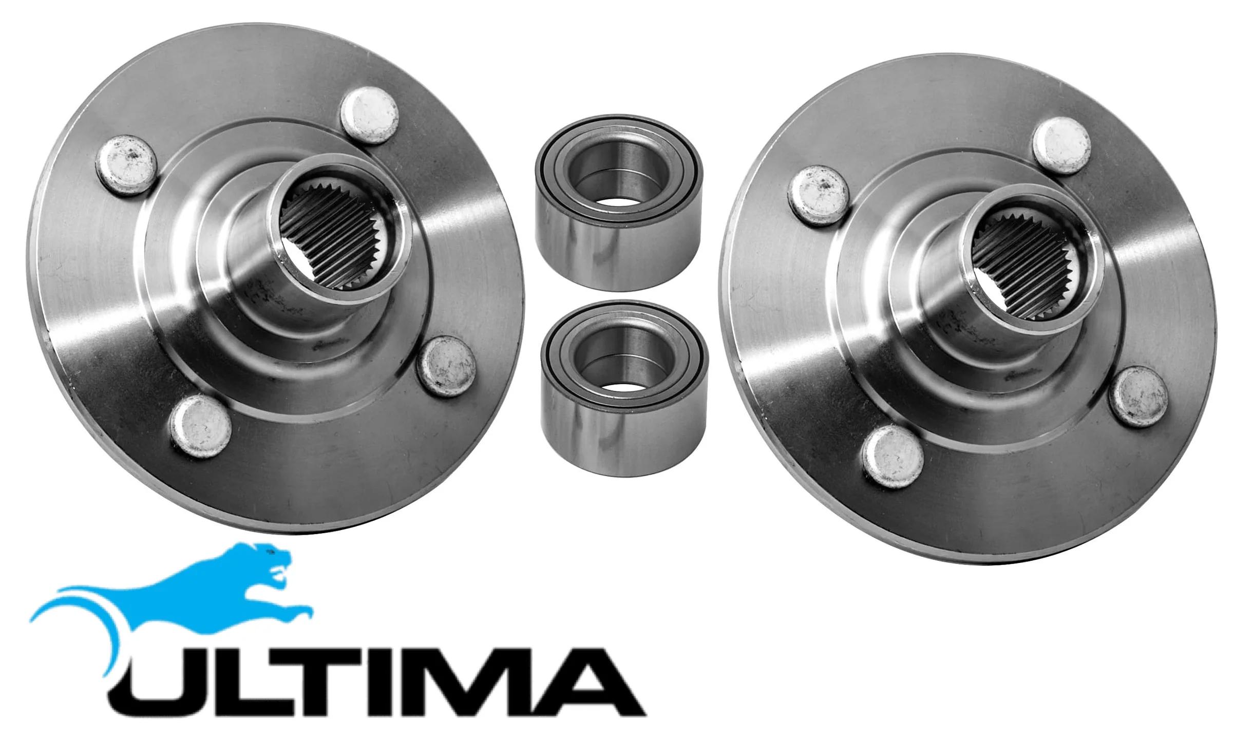 2 X FRONT WHEEL HUB & BEARING ASSEMBLY TO SUIT FORD TERRITORY SX SY BARRA 182 190 4.0L I6 SUITS AWD - Image 3