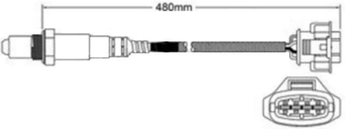 2 X PREMIUM PRE-CAT OXYGEN O2 SENSOR TO SUIT HOLDEN ALLOYTEC LY7 LE0 LW2 3.6L V6 FROM VIN 8L100908