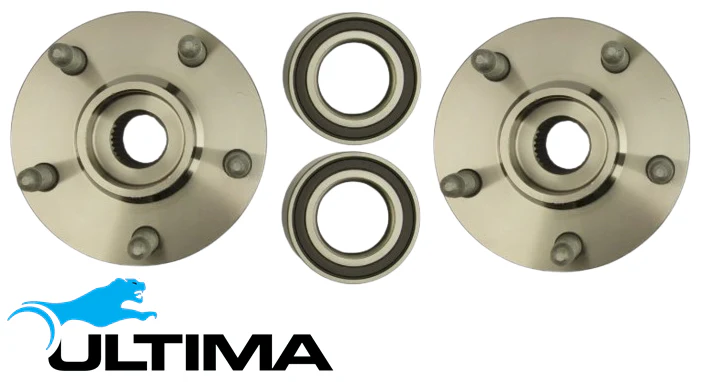 2 X REAR WHEEL HUB AND BEARING ASSEMBLY FOR HOLDEN COMMODORE VE VF ALLOYTEC LE0 LW2 LY7 LWR 3.6L V6