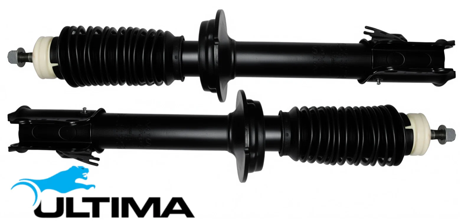 2 X ULTIMA FRONT GAS SHOCK ABSORBER TO SUIT HOLDEN APOLLO JM JP 3VZ-FE 3.0L V6 ROTATING SPRING SEAT