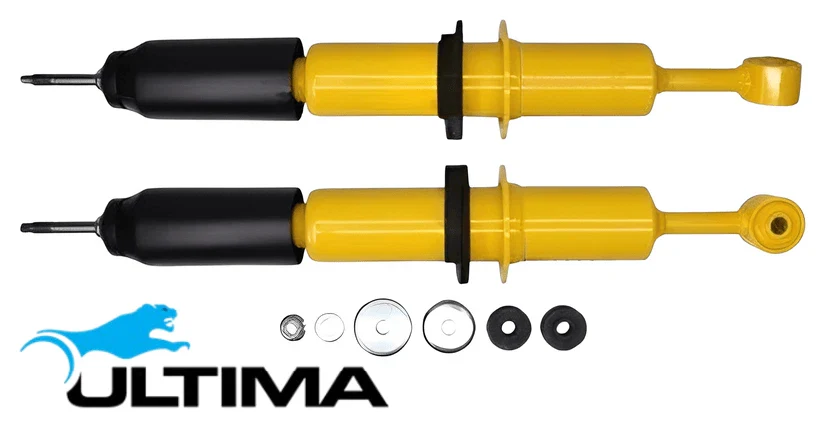 PAIR OF FRONT HEAVY DUTY SHOCK ABSORBERS TO SUIT TOYOTA HILUX GUN136R 1GD-FTV TURBO DIESEL 2.8 I4 4D