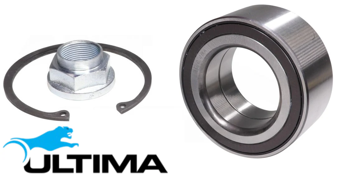 2 X ULTIMA FRONT WHEEL BEARING KIT FOR HONDA ACCORD CP J35Z2 3.5L V6 - Image 3