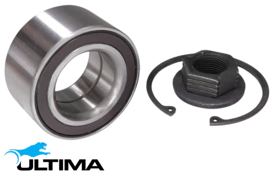 2 X ULTIMA FRONT WHEEL BEARING KIT TO SUIT FORD FIESTA WQ N4JB 2.0L I4 - Image 2