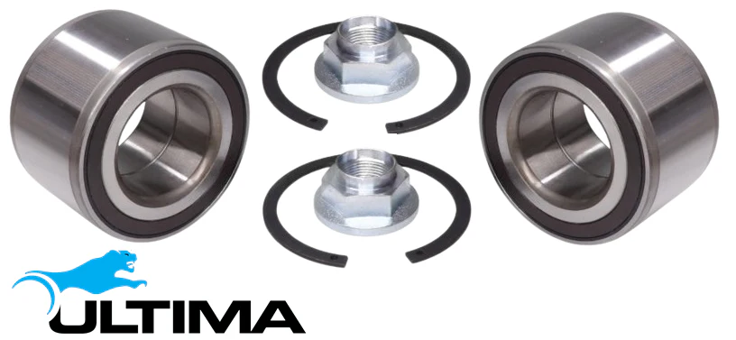 2 X ULTIMA FRONT WHEEL BEARING KIT TO SUIT FORD RANGER PX3 YN2S 2.0L I4 EXCEPT XL SUPER CAB MODEL
