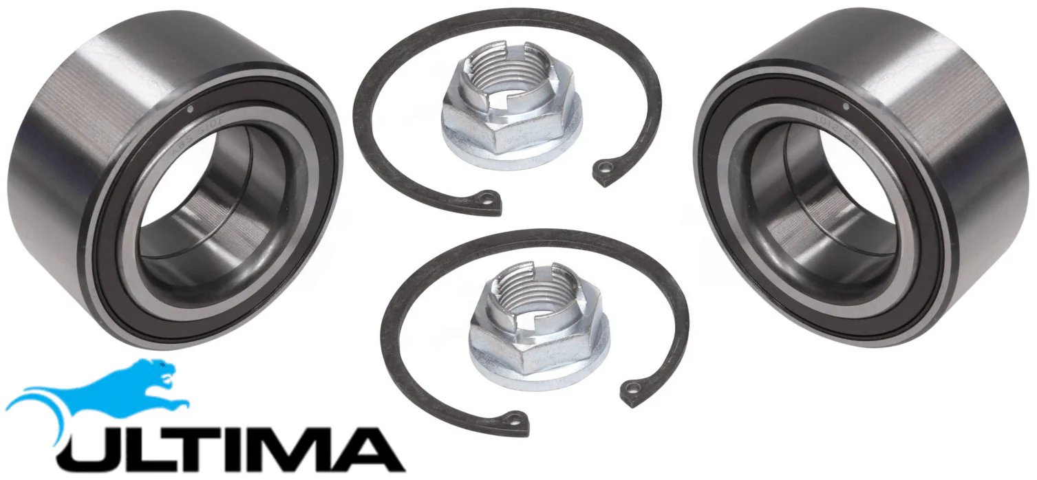 2 X ULTIMA FRONT WHEEL BEARING KIT TO SUIT HONDA CIVIC FK N16A1 TURBO DIESEL 1.6L I4