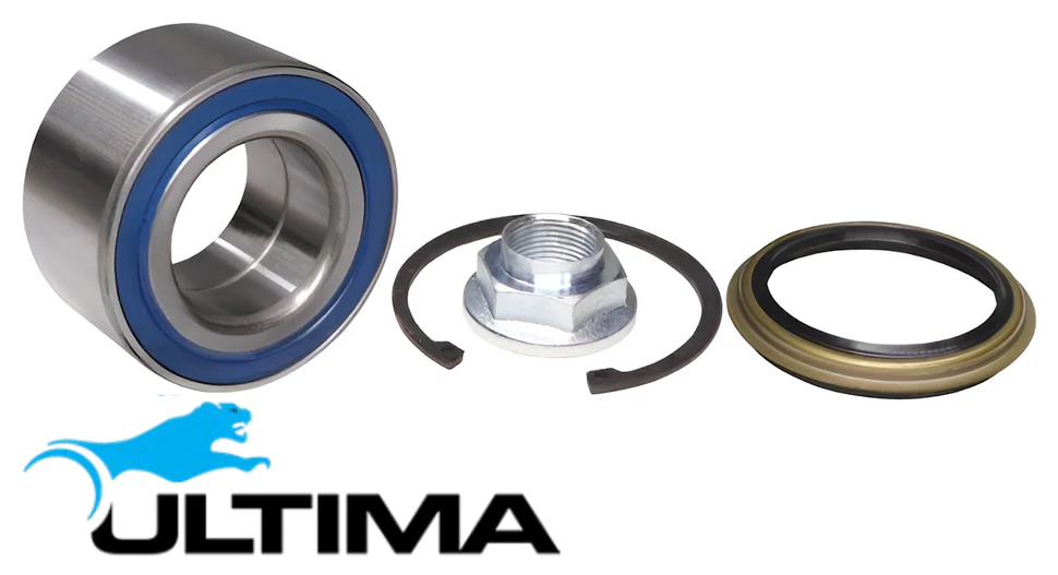 2 X ULTIMA FRONT WHEEL BEARING KIT TO SUIT KIA MENTOR AF EF B5 BF TE 1.5L 1.8L I4 - Image 2