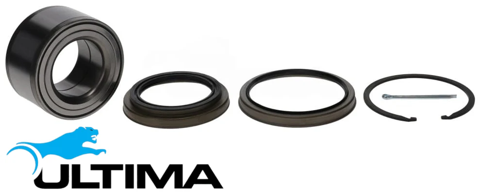 2 X ULTIMA FRONT WHEEL BEARING KIT TO SUIT TOYOTA PRADO RZJ95R KZJ95R 3RZ-FE 1KZ-TE 2.7L 3.0L I4 - Image 3