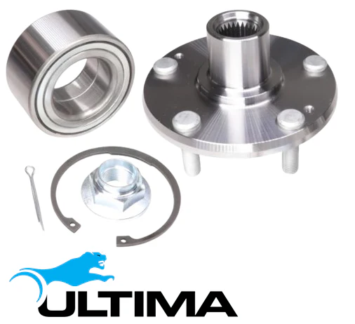 2 X ULTIMA FRONT WHEEL HUB AND BEARING ASSEMBLY FOR HYUNDAI I30 GD D4FB 1.6 I4 CHASSIS D251U & D351U - Image 3
