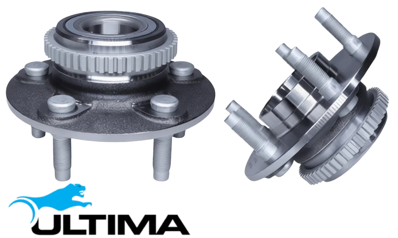 2 X ULTIMA FRONT WHEEL HUB AND BEARING ASSEMBLY TO SUIT FPV GT COBRA BF BOSS 302 5.4L V8 - Image 3