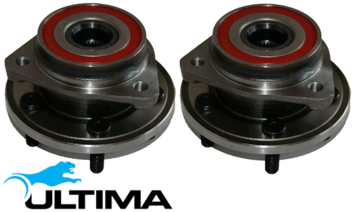 2 X ULTIMA FRONT WHEEL HUB AND BEARING ASSEMBLY TO SUIT JEEP ERH 4.0L I6