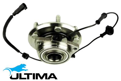 2 X ULTIMA FRONT WHEEL HUB AND BEARING ASSEMBLY TO SUIT JEEP WRANGLER JK EGT 3.8L V6 - Image 2