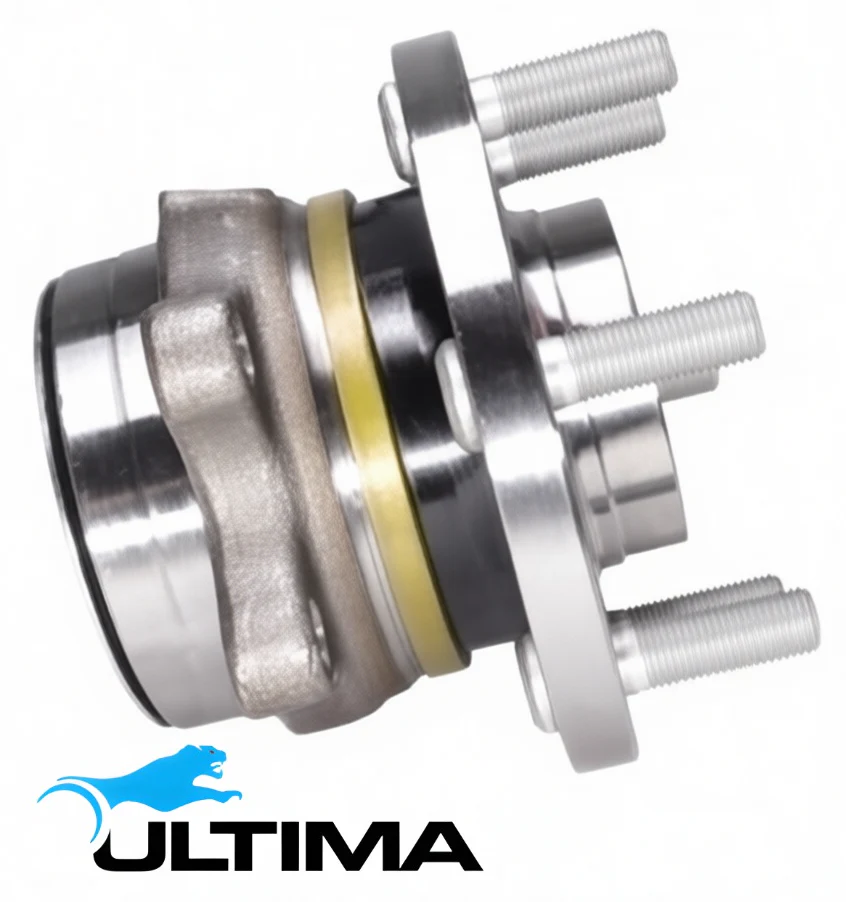 2 X ULTIMA FRONT WHEEL HUB AND BEARING ASSEMBLY TO SUIT NISSAN NAVARA VCGD40 YD25DDTI 2.5L I4 - Image 3