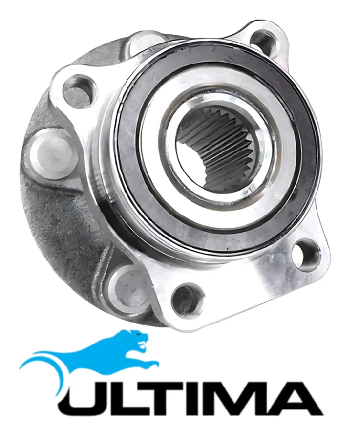 2 X ULTIMA FRONT WHEEL HUB AND BEARING ASSEMBLY TO SUIT SUBARU OUTBACK BR B14 EE20Z TURBO DIESEL 2.0L F4 TILL 09/2014 - Image 2