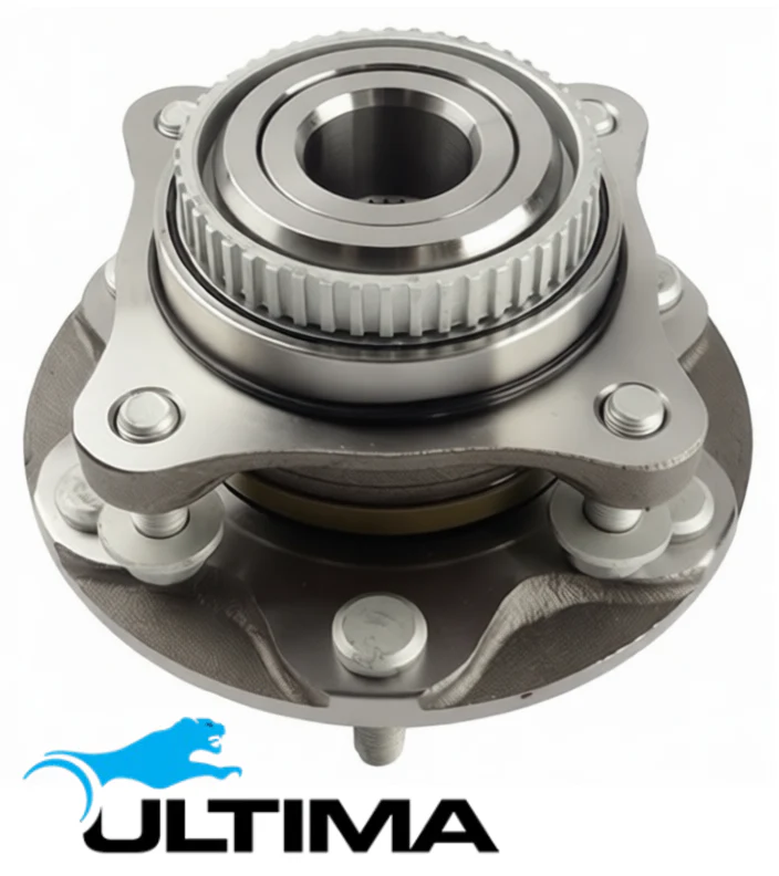 2 X ULTIMA FRONT WHEEL HUB AND BEARING ASSEMBLY TO SUIT TOYOTA PRADO GRJ121R 1GR-FE 4.0L V6 - Image 2