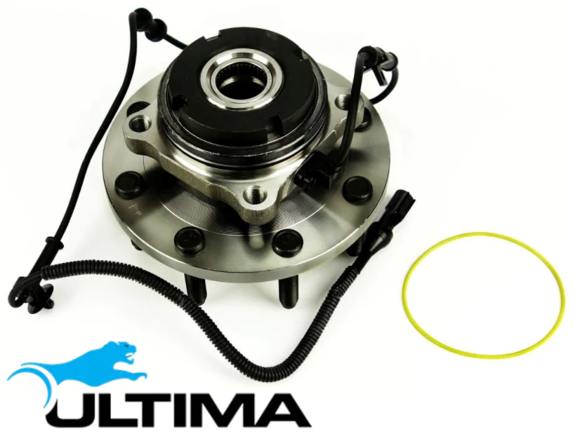 2 X ULTIMA FRONT WHEEL HUB & BEARING ASSEMBLY FOR FORD F-250 415 6.8 V10 01/00 ON SINGLE REAR WHEELS - Image 2