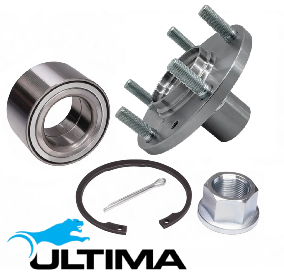 2 X ULTIMA FRONT WHEEL HUB & BEARING ASSY TO SUIT NISSAN X-TRAIL T30 YD22DTI TURBO DIESEL 2.2L I4 - Image 2