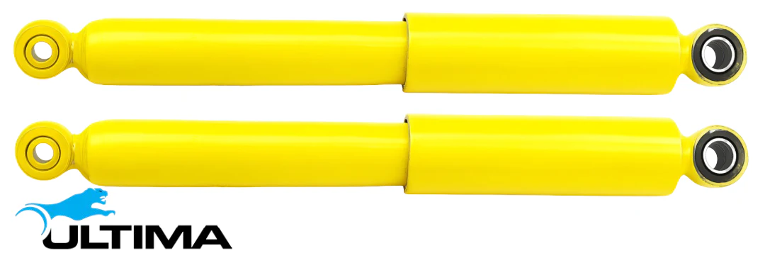 PAIR OF ULTIMA REAR HEAVY DUTY SHOCK ABSORBERS TO SUIT FORD RANGER PJ PK WLAT TURBO DIESEL 2.5L I4