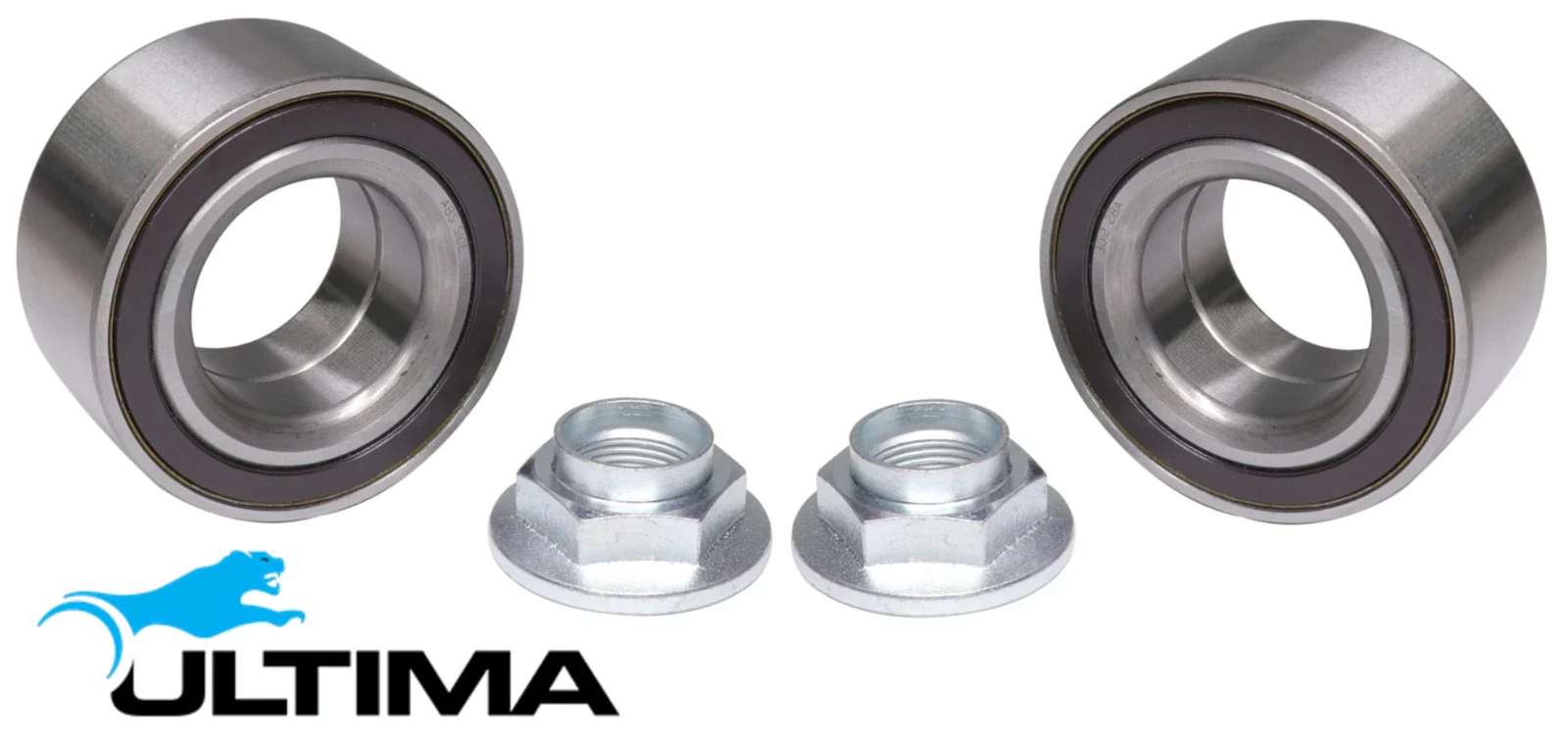 2 X ULTIMA REAR WHEEL BEARING KIT TO SUIT FORD MONDEO 4X DURATEC 2.0L I4 - Image 2
