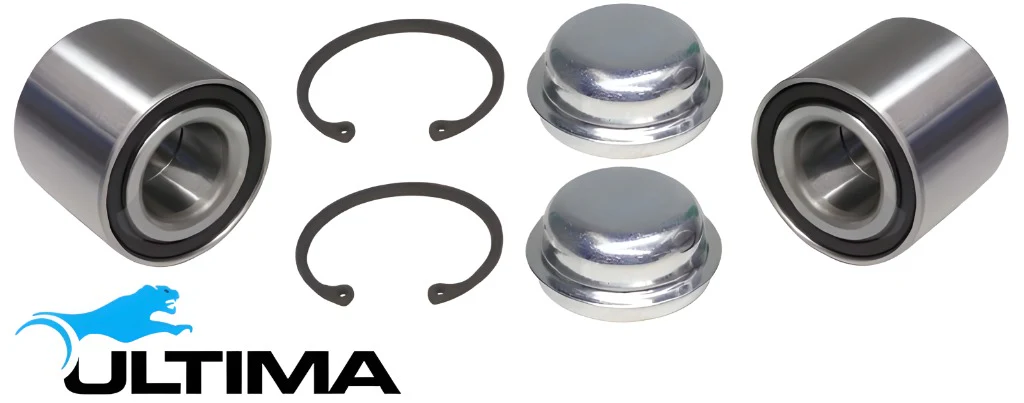 2 X ULTIMA REAR WHEEL BEARING KIT TO SUIT PEUGEOT 208 EP6C 1.6L I4 4 DOOR ONLY