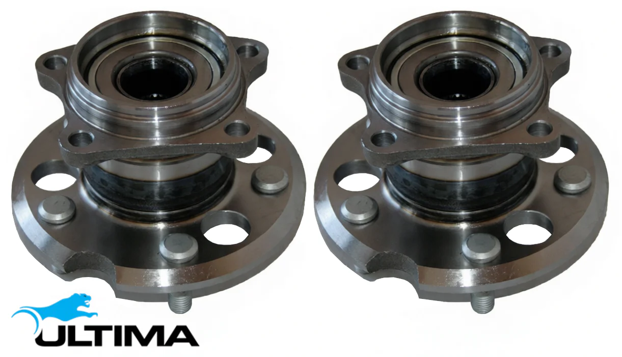 2 X ULTIMA REAR WHEEL HUB AND BEARING ASSEMBLY TO SUIT TOYOTA RAV4 ACA20R 1AZ-FE 2.0L I4 W/O ABS