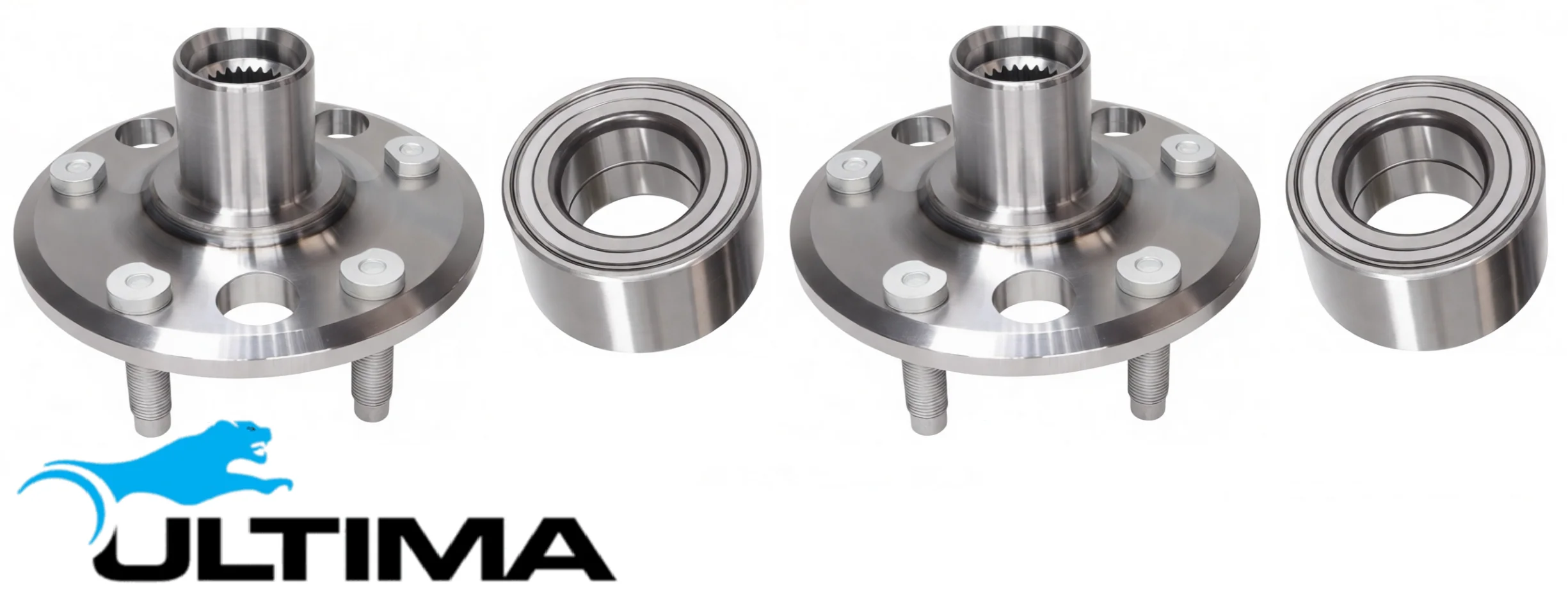 2 X ULTIMA REAR WHEEL HUB & BEARING ASSLY TO SUIT FORD BARRA BOSS 220 230 260 290 335 345 5.0 5.4 V8