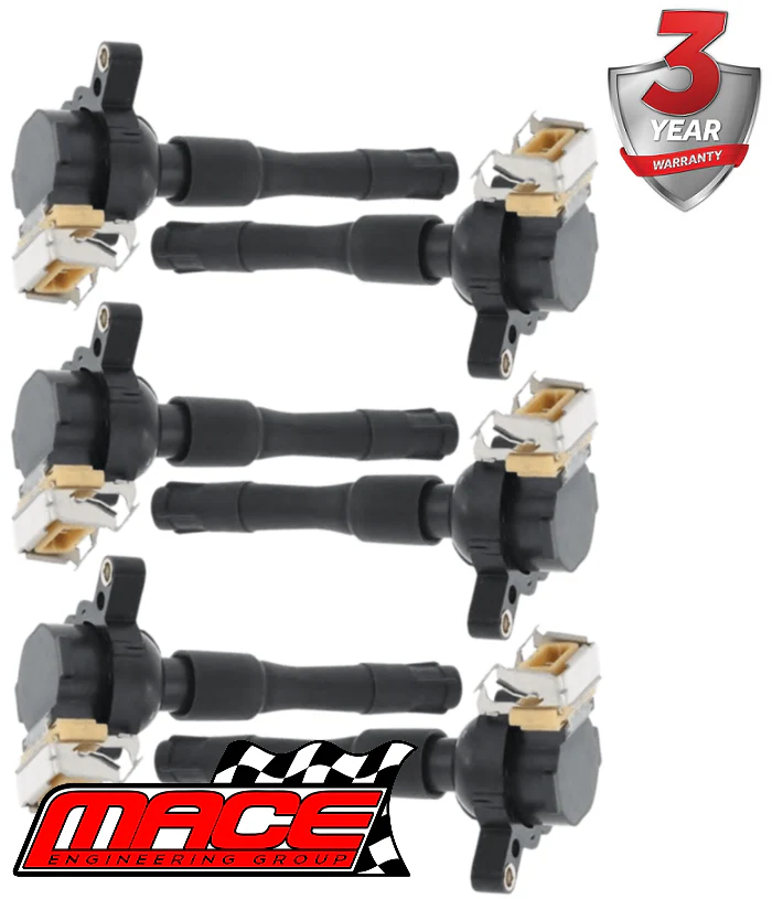 6 X STD REPLACEMENT IGNITION COIL FOR BMW 3 SERIES 320I M52B20 M52TUB20 2.0 I6 01/1996 ON TO 09/2002