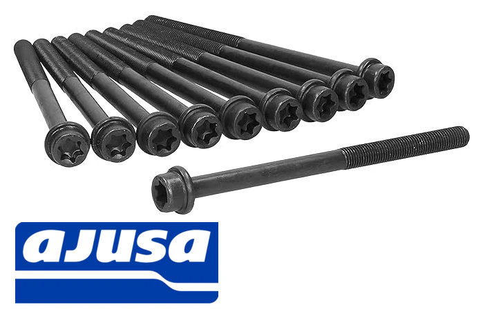 AJUSA CYLINDER HEAD BOLT SET TO SUIT FORD MONDEO MC MD TNBA R9CC R9CF TURBO 2.0L I4