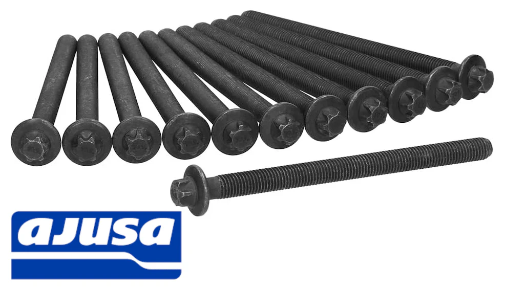 AJUSA CYLINDER HEAD BOLT SET TO SUIT HOLDEN BARINA TM A14NET TURBO 1.4L I4