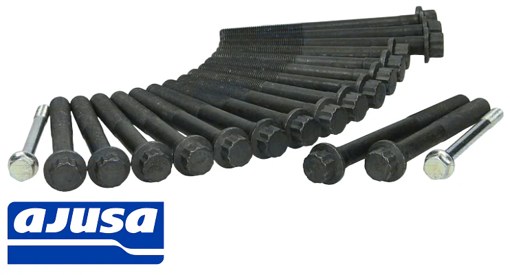 AJUSA CYLINDER HEAD BOLT SET TO SUIT MITSUBISHI DELICA PD8W PF8W 4M40T TURBO DIESEL 2.8L I4