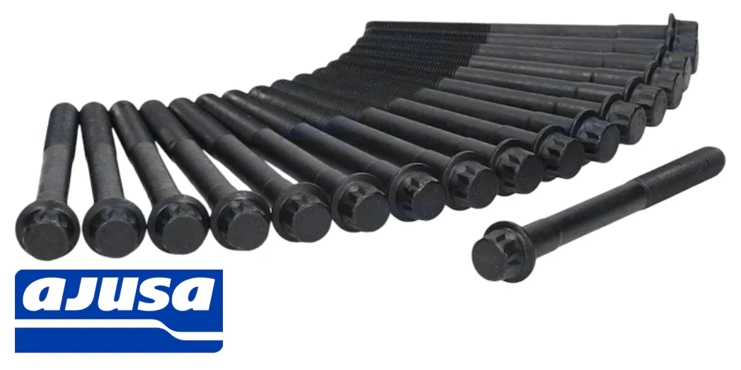 AJUSA CYLINDER HEAD BOLT SET TO SUIT TOYOTA HIACE KZH120R KZH126R KZH132R KZH138R 1KZ-TE 3.0L I4