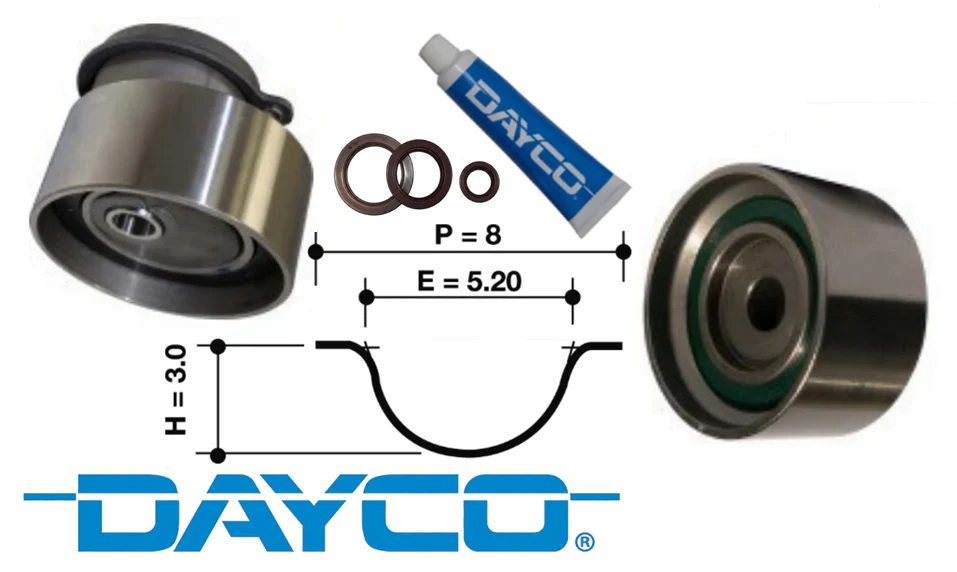 DAYCO TIMING BELT KIT TO SUIT FORD TELSTAR AX AY FS 2.0L I4