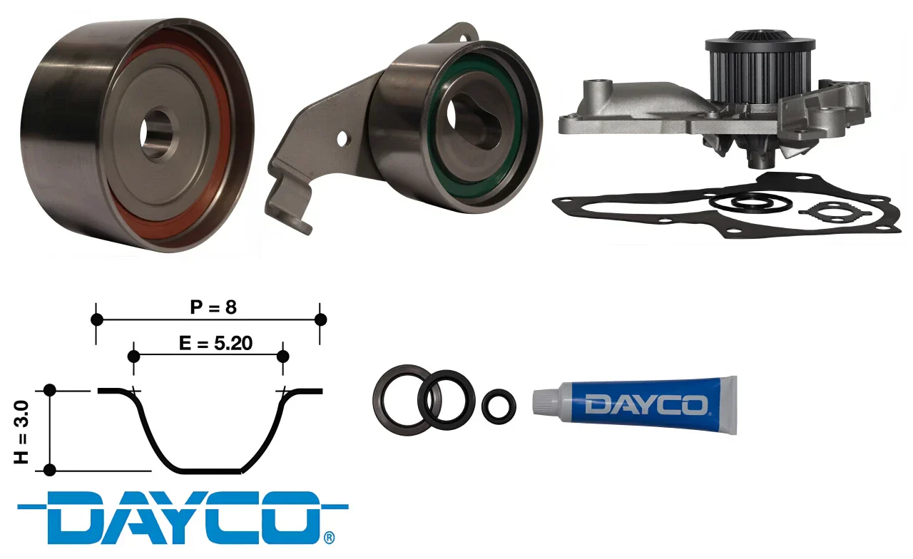 DAYCO TIMING BELT KIT TO SUIT HOLDEN APOLLO JK JL JP JM 3S-FC 3S-FE 5S-FE 2.0L 2.2L I4 - Image 4