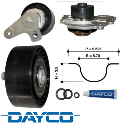 DAYCO TIMING BELT KIT TO SUIT HOLDEN CRUZE JG Z20S1 TURBO DIESEL 2.0L I4 - Image 5