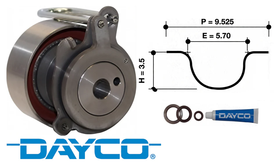 DAYCO TIMING BELT KIT TO SUIT HONDA CIVIC EU ES D15B D15Y4 1.5L I4
