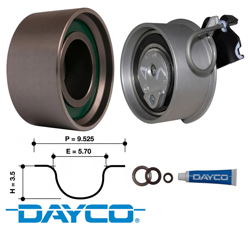 DAYCO TIMING BELT KIT TO SUIT HYUNDAI G4GC 2.0L I4