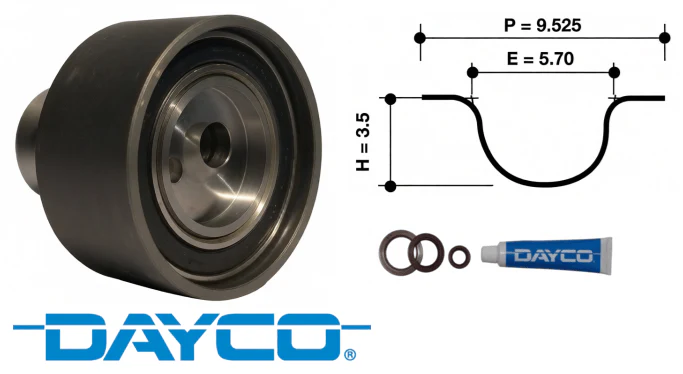 DAYCO TIMING BELT KIT TO SUIT NISSAN PATHFINDER R50 VG33E 3.3L V6