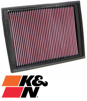 K&N REPLACEMENT AIR FILTER TO SUIT LAND ROVER DISCOVERY 3 L319 276DT TURBO DIESEL 2.7L V6