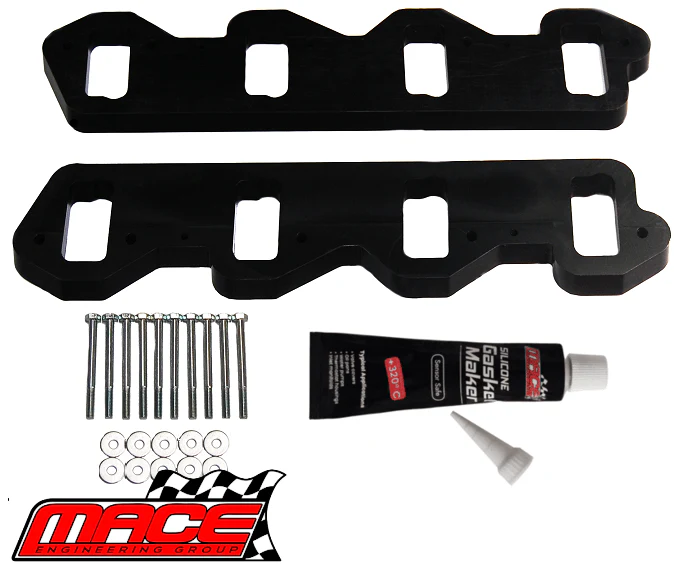 MACE 12MM MANIFOLD INSULATOR KIT TO SUIT HSV SENATOR VE VF LS3 LSA SUPERCHARGED 6.2L V8