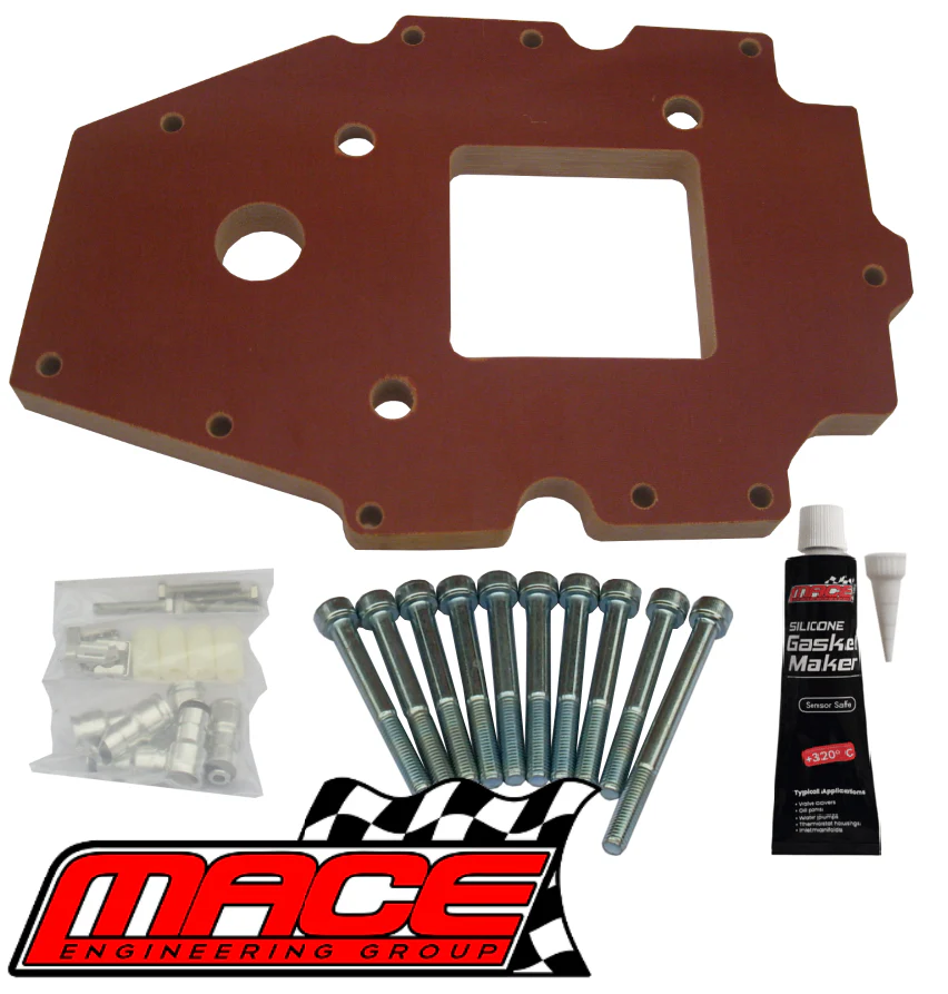 MACE 25MM PERFORMANCE MANIFOLD INSULATOR KIT TO SUIT HOLDEN CAPRICE VS WH L67 SUPERCHARGED 3.8L V6