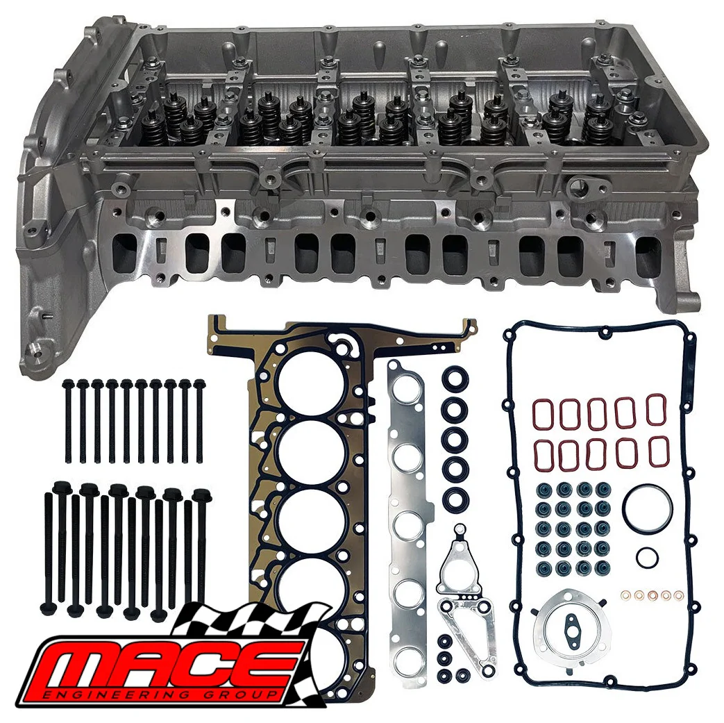 MACE ASSEMBLED CYLINDER HEAD KIT TO SUIT MAZDA BT-50 UP UR P5AT TURBO DIESEL 3.2L I5