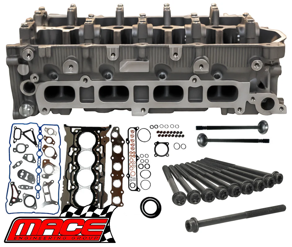 MACE ASSEMBLED CYLINDER HEAD KIT TO SUIT MITSUBISHI 4N15 TURBO DIESEL 2.4L I4