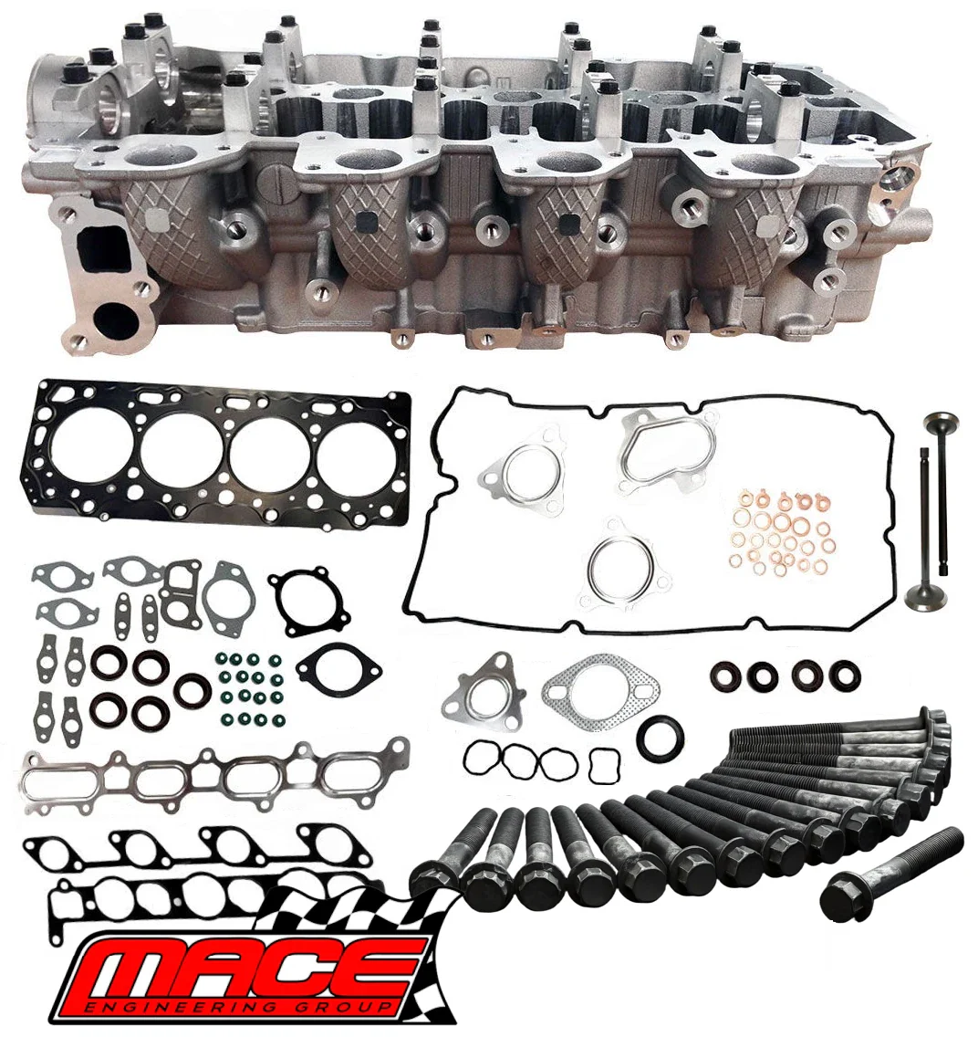 MACE BARE CYLINDER HEAD KIT TO SUIT MITSUBISHI 4D56T TURBO DIESEL 2.5L I4