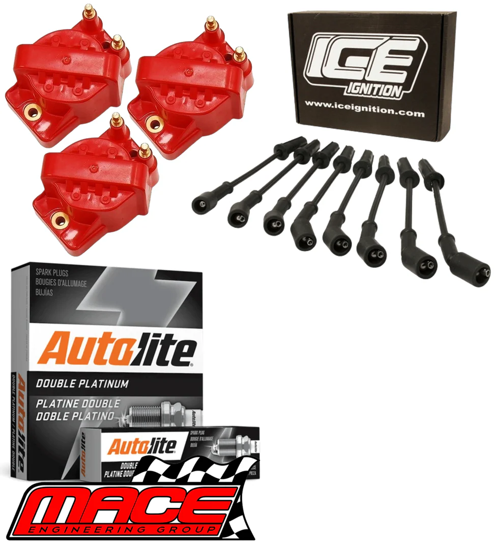MACE HIGH VOLTAGE IGNITION SERVICE KIT TO SUIT HOLDEN ECOTEC L36 3.8L V6