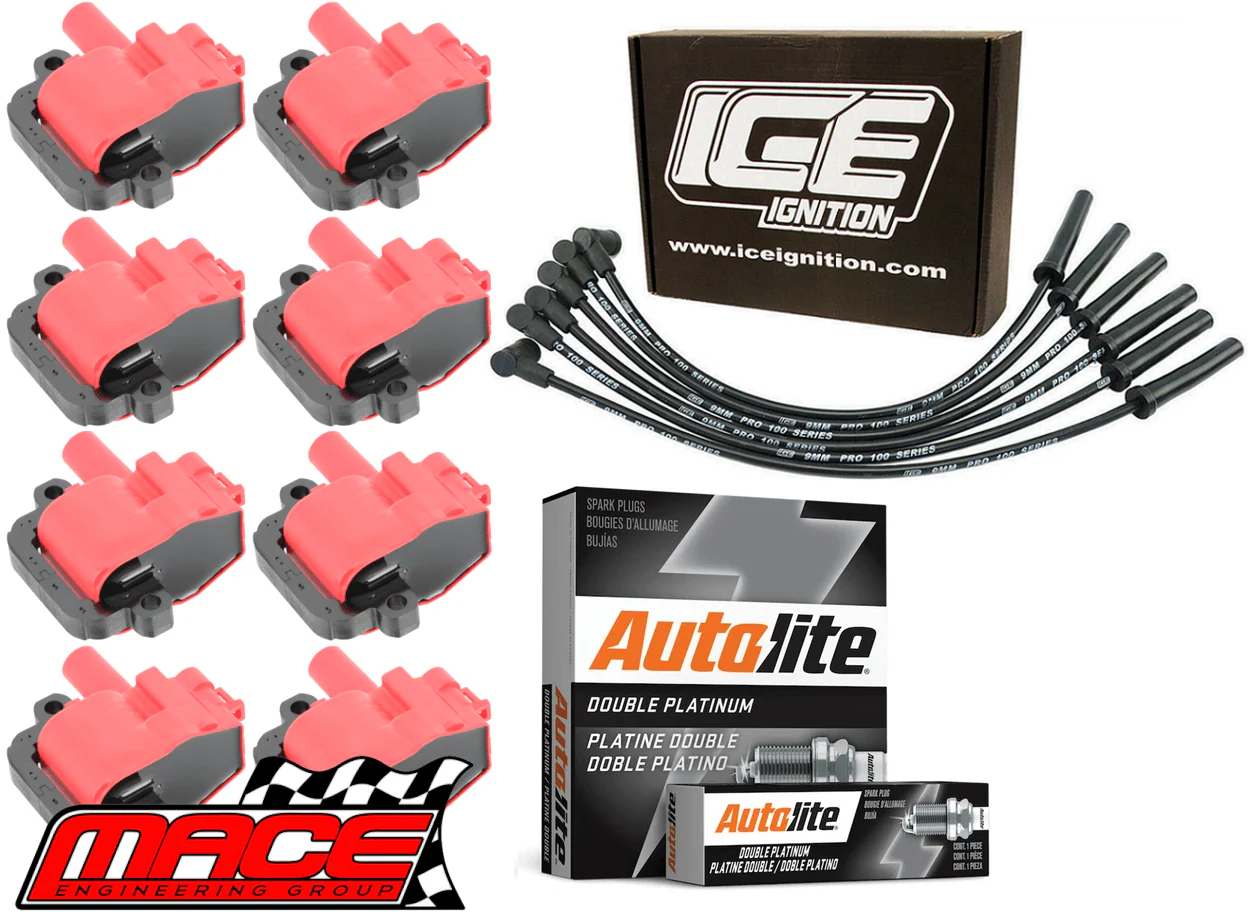 MACE HIGH VOLTAGE IGNITION SERVICE KIT TO SUIT HSV SENATOR VY.II LS1 5.7L V8