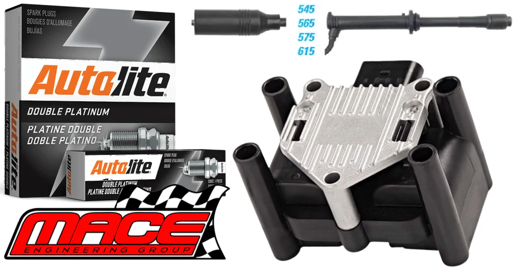 MACE IGNITION SERVICE KIT TO SUIT AUDI A3 8L AGN 1.8L I4 FROM VIN 8L-V-140001 (07/1997)