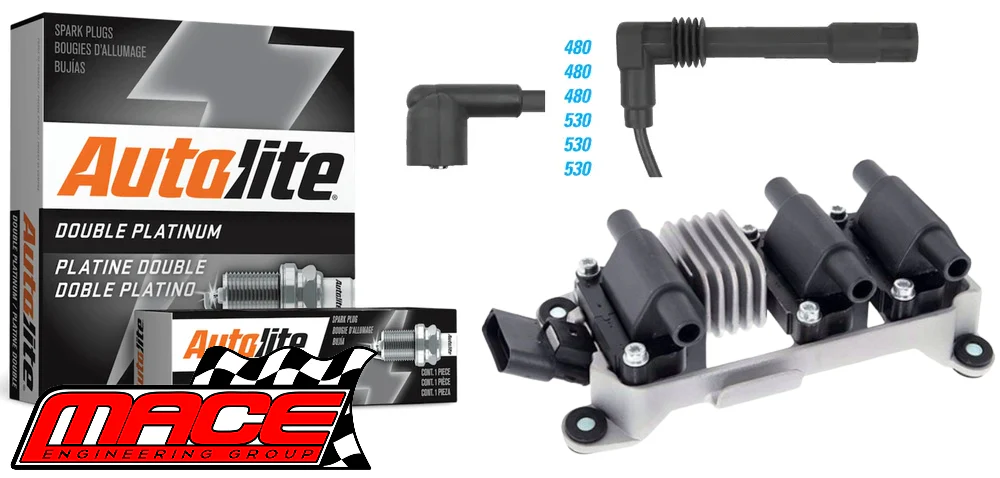 MACE IGNITION SERVICE KIT TO SUIT AUDI A6 C4 C5 ACK AGA APR APS 2.4L 2.8L V6