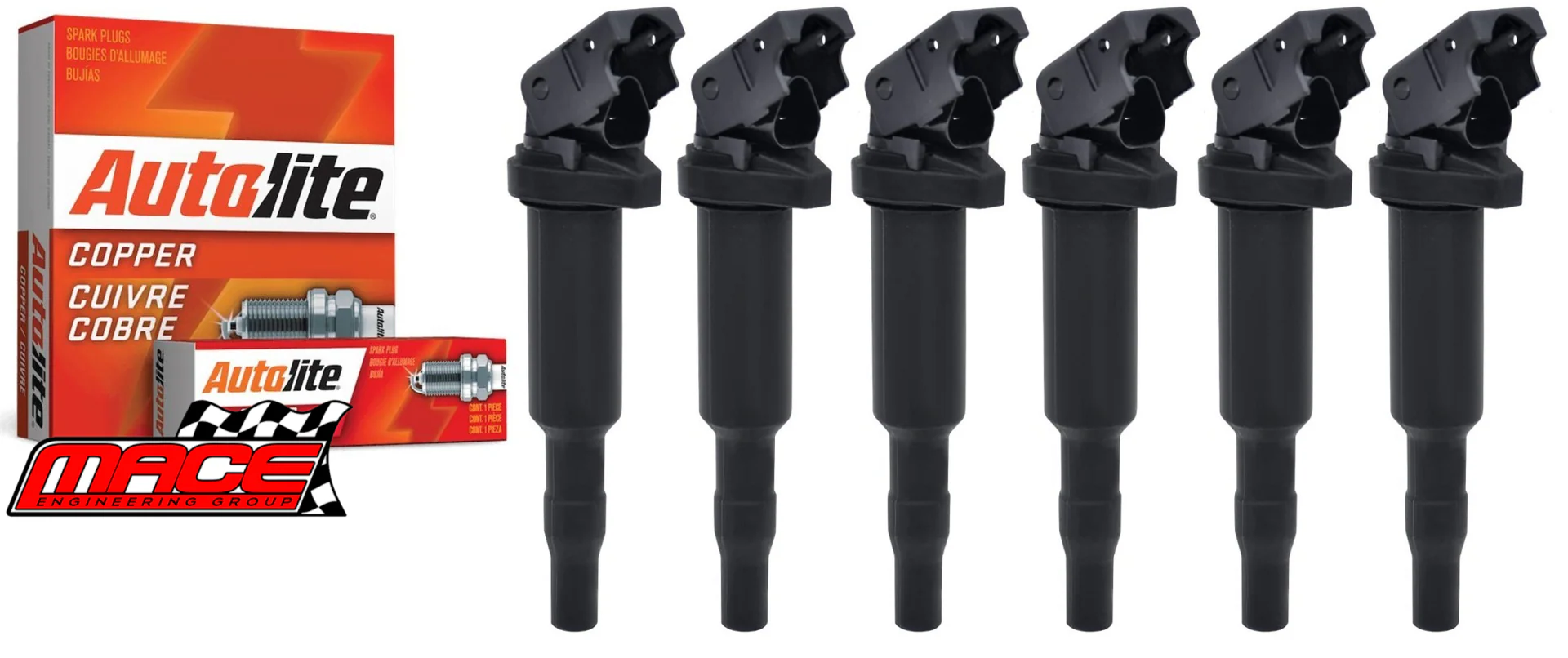 MACE IGNITION SERVICE KIT TO SUIT BMW 1 SERIES 130I N52B30 3.0L I6 TILL 04/2006